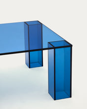 Load image into Gallery viewer, Adularia blue, tempered-glass coffee table, 140 x 60 cm - image 6