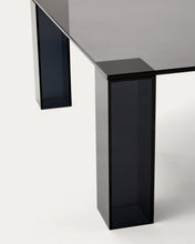 Load image into Gallery viewer, Adularia dark-grey, tempered-glass side table, 85 x 85 cm - image 7