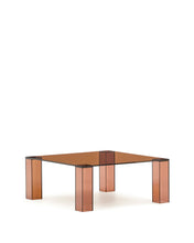 Load image into Gallery viewer, Adularia brown, tempered-glass side table, 85 x 85 cm - image 2
