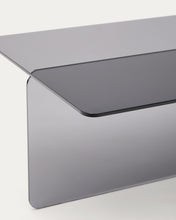 Load image into Gallery viewer, Zaren grey, tempered-glass coffee table, 120 x 60 cm - image 5