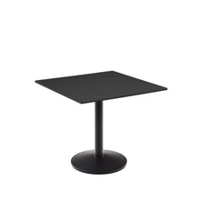 Load image into Gallery viewer, Esilda outdoor table in black with metal leg in a painted black finish, 90 x 90 x 70 cm - image 2
