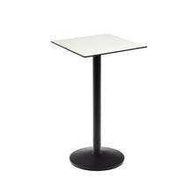 Load image into Gallery viewer, Esilda high table in white with metal leg in a painted black finish, 60 x 60 x 96 cm - image 2