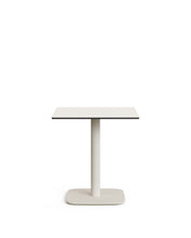 Load image into Gallery viewer, Dina outdoor table in white with metal leg in a painted white finish, 68 x 68 x 70 cm - image 2