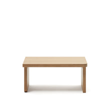 Load image into Gallery viewer, Oaq coffee table in oak wood veneer with natural finish, 89 x 62 cm FSC Mix Credit - image 4