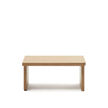 Load image into Gallery viewer, Oaq coffee table in oak wood veneer with natural finish, 89 x 62 cm FSC Mix Credit - image 3