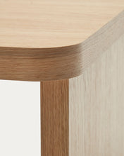 Load image into Gallery viewer, Oaq coffee table in oak wood veneer with natural finish, 89 x 62 cm FSC Mix Credit - image 10