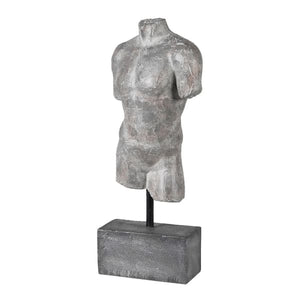 Male Torso On Stand Ornament