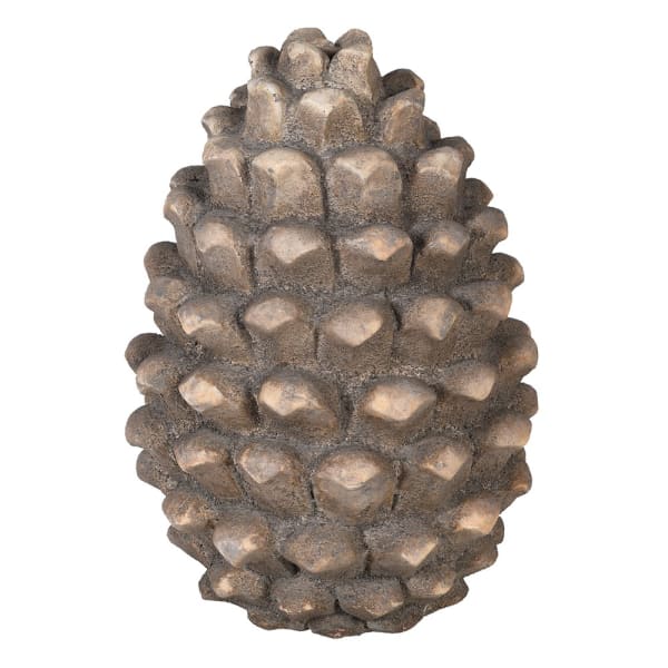 Natural Resin Pine Cone Ornament
