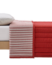 Load image into Gallery viewer, Sini red bedspread made of 100% cotton for a 90 cm bed - image 2