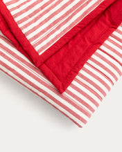 Load image into Gallery viewer, Sini red bedspread made of 100% cotton for a 90 cm bed - image 5