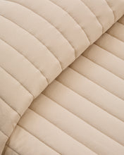 Load image into Gallery viewer, Sini beige bedspread made of 100% organic cotton for 90 cm beds - image 2