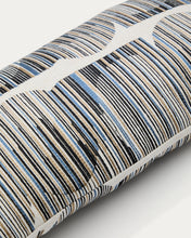 Load image into Gallery viewer, Log cushion cover with multicoloured graphic embroidery 30 x 50 cm - image 3