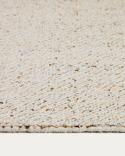 Load image into Gallery viewer, Lenuo ecru wool and cotton jacquard rug 200 x 300cm - image 5