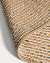 Load image into Gallery viewer, Derule beige jute and wool rug 200 x 300cm - image 4