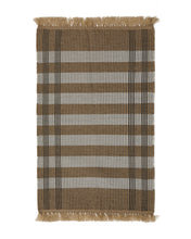 Load image into Gallery viewer, Rug Barani in synthetic fibers brown and beige 60 x 90 cm
