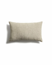 Load image into Gallery viewer, Oriade green striped linen cushion cover 30 x 50cm