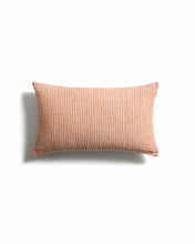 Load image into Gallery viewer, Oriade orange striped linen cushion cover 30 x 50cm