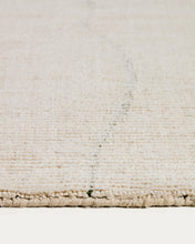 Load image into Gallery viewer, Lisdan ecru synthetic fibre rug with green graphic detail 160 x 230cm - image 3