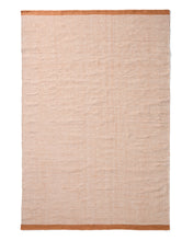 Load image into Gallery viewer, Tinei orange striped 100% PET rug 200 x 300cm