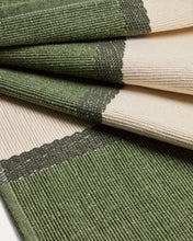 Load image into Gallery viewer, Tari set of 2 green 100% cotton placemats 35 x 50 cm - image 3