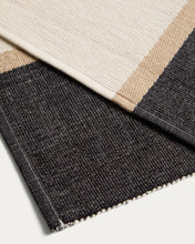 Load image into Gallery viewer, Tari set of 2 black 100% cotton placemats 35 x 50 cm - image 3