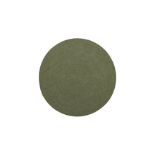 Load image into Gallery viewer, Rug Despas in synthetic fibers green Ø150 cm