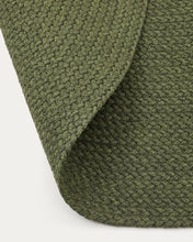 Load image into Gallery viewer, Rug Despas in synthetic fibers green Ø150 cm - image 6