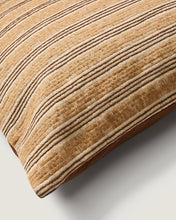 Load image into Gallery viewer, Tavina 100% cotton cushion cover with brown embroidery 50 x 50cm - image 5