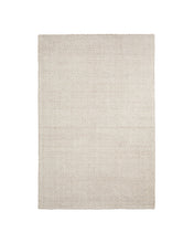 Load image into Gallery viewer, Calira beige woven jacquard wool rug 230 x 160cm