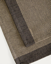 Load image into Gallery viewer, Briven set of 2 black 100% cotton tablecloths 35 x 50cm - image 5