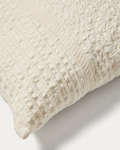 Load image into Gallery viewer, Raylo set of 2 100% cotton cushion covers with structure and stripes 50 x 50 cm - image 5