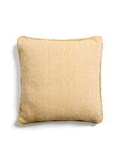 Load image into Gallery viewer, Filor cotton cushion cover with yellow weave 50 x 50cm