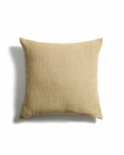 Load image into Gallery viewer, Nerel yellow cotton and linen jacquard cushion cover 50 x 50cm