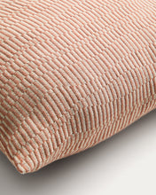Load image into Gallery viewer, Nerel orange cotton and linen jacquard cushion cover 50 x 50cm - image 2
