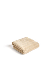 Load image into Gallery viewer, Navira 100% cotton beige face towel 30 x 50cm