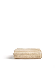 Load image into Gallery viewer, Navira 100% cotton beige face towel 30 x 50cm - image 3