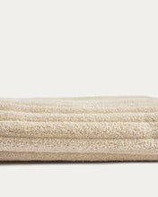 Load image into Gallery viewer, Navira 100% cotton beige hand towel 50 x 90cm - image 9