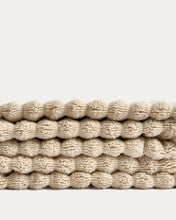 Load image into Gallery viewer, Navira 100% cotton beige bath towel 70 x 140cm - image 10