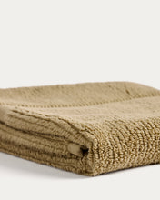 Load image into Gallery viewer, Olvira 100% cotton dark green jacquard border bath towel 70 x 140cm - image 9