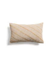 Load image into Gallery viewer, Riena beige cotton and viscose cushion cover 30 x 50cm