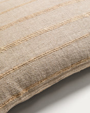 Load image into Gallery viewer, Riena beige cotton and viscose cushion cover 40 x 60cm - image 3