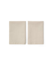 Load image into Gallery viewer, Aldine set of 2 cotton and linen napkins in stone grey