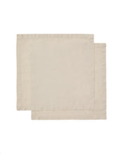 Load image into Gallery viewer, Aldine set of 2 cotton and linen napkins in stone grey - image 2
