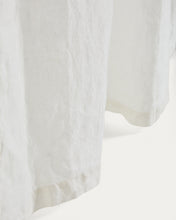 Load image into Gallery viewer, Nolira ecru cotton and linen curtain 140 x 270cm - image 4