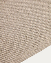 Load image into Gallery viewer, Turiane ecru synthetic fibre rug 160 x 230cm - image 2