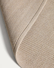Load image into Gallery viewer, Turiane ecru synthetic fibre rug 160 x 230cm - image 4