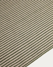 Load image into Gallery viewer, Ardelia green and beige synthetic fibre rug 160 x 230cm - image 4