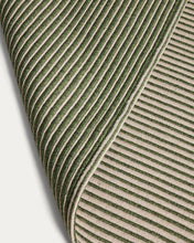 Load image into Gallery viewer, Ardelia green and beige synthetic fibre rug 160 x 230cm - image 6