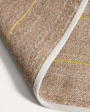 Load image into Gallery viewer, Denu beige 100% PET rug 200 x 300cm - image 4