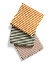 Load image into Gallery viewer, Dirome beige striped 100% PET chair cushion 40 x 40cm - image 3